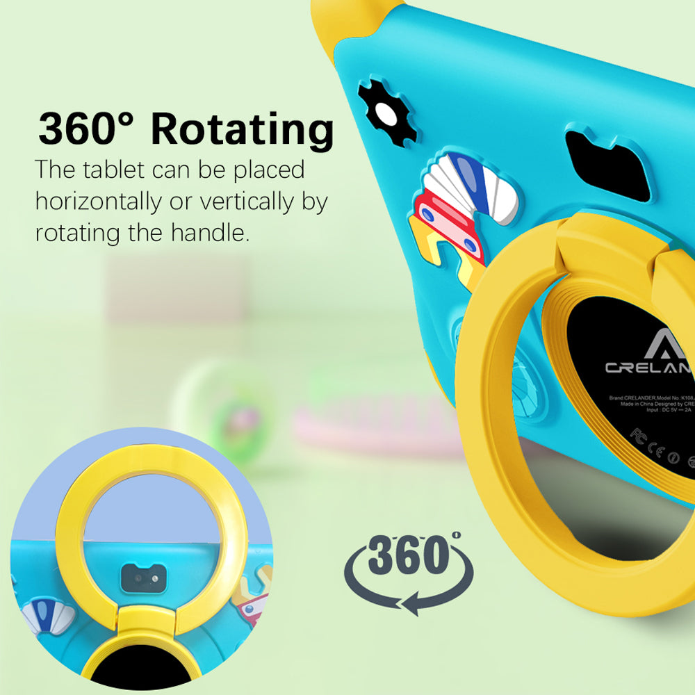 CRELANDER 8 " Kids Tablet Children Study Education Mini Android Tablet PC
