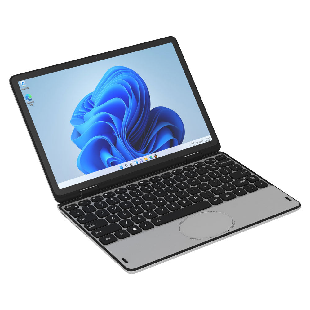 CRELANDER Mini Laptop 10.95 "Touch Screen Intel N100 CPU Windows Pocket PC Tablet Yoga Laptops