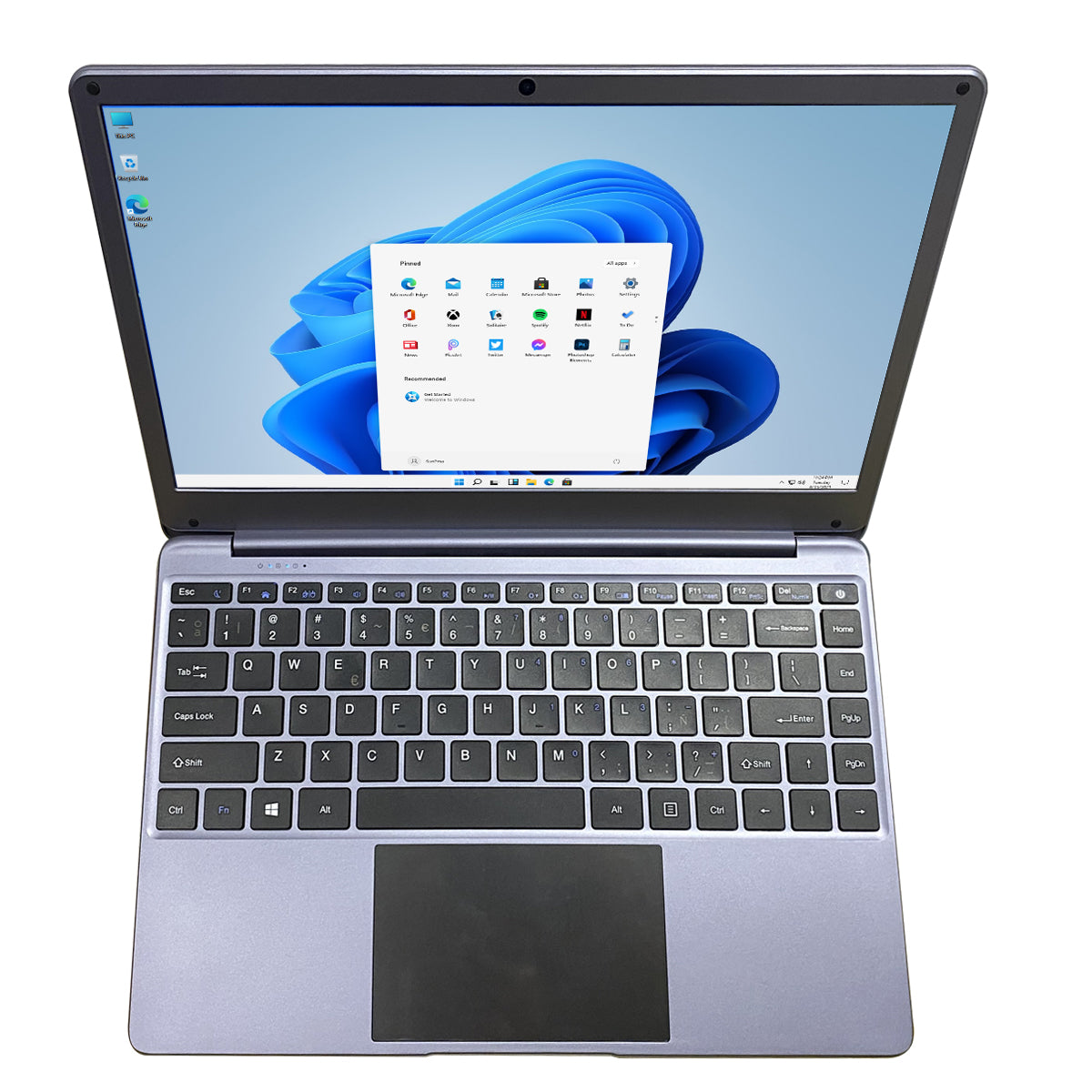 CRELANDER 14 Inch Intel N4020 IPS Screen Dual Core Dual Laptop