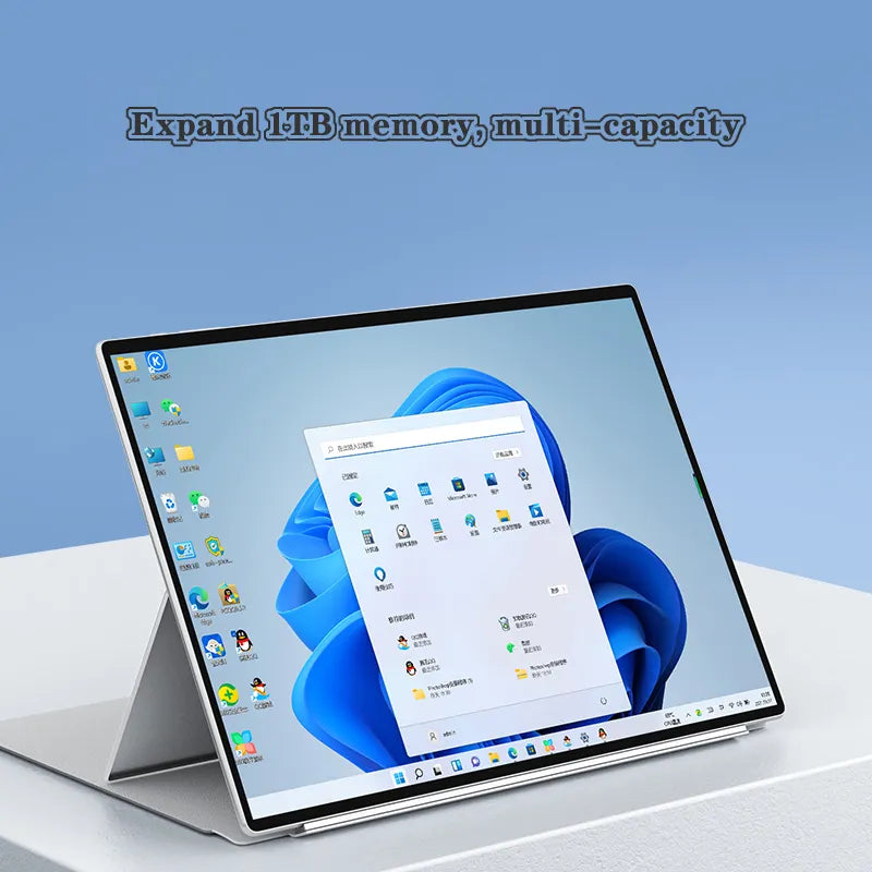 CRELANDER 2 in 1 Laptop 12 inch IPS Tablet PC Portable Notebook Computer