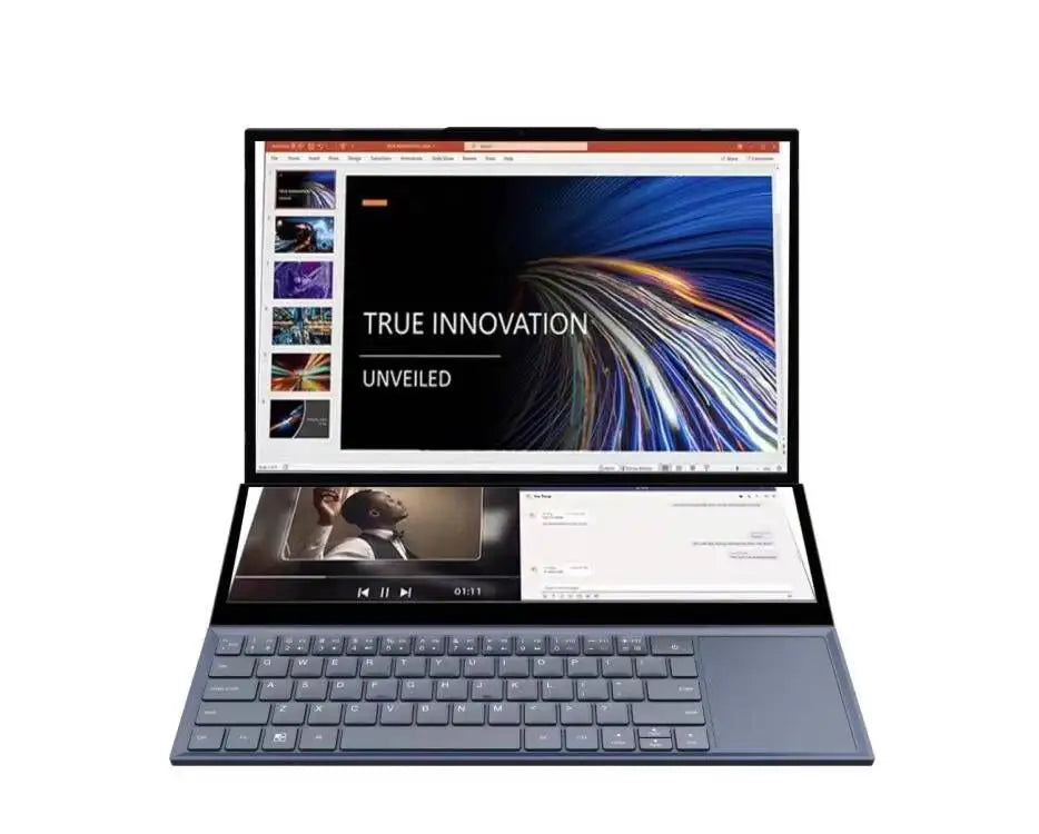 CRELANDER New Arrivals Dual Screen Laptop Core i7 10th Generation Touch Screen
