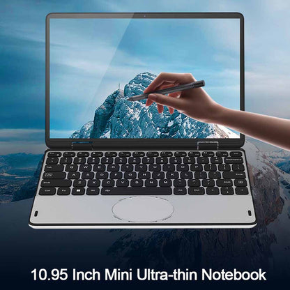 CRELANDER Mini Laptop 10.95 "Touch Screen Intel N100 CPU Windows Pocket PC Tablet Yoga Laptops