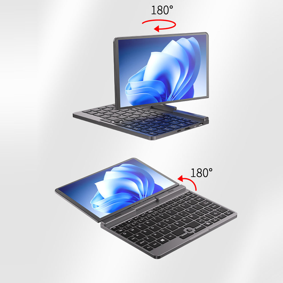 Crelander P8 Pocket Laptop 8 inch Intel Alder Lake N100 Mini PC ...