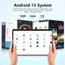CRELANDER W30 Android Tablet, 10.1 Inch Android 15 Tablet with 1280x80 ...