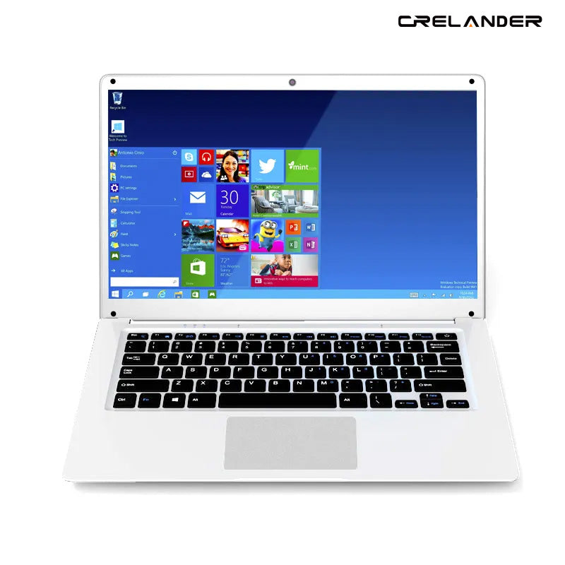 CRELANDER New Arrival Laptop 14inch 1366*768 Atom Z8350 DDR3 2GB RAM 32GB Emmc Win10