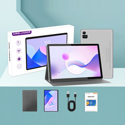 CRELANDER W30 Android Tablet, 10.1 Inch Android 15 Tablet with 1280x800 IPS HD Touch Screen